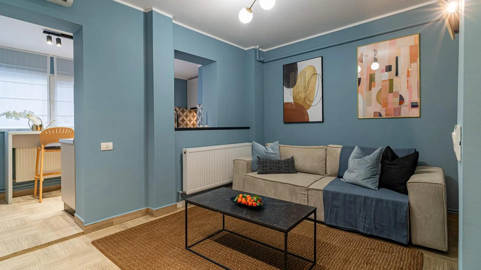 Appartement Celestial Azure - Tranquil 1Br In Piata Universitatii Boekarest